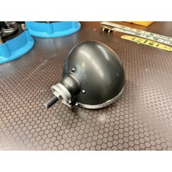 Front headlight with chrome trim for Lamborghini DL tractors | Left & right fitting, classic restoration part
