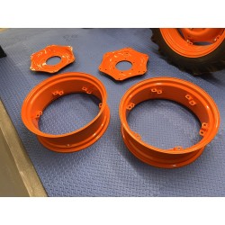Hinterradfelgen Set revidiert (li/re) | Lamborghini 2R 11.2–28 orange
