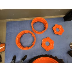 Hinterradfelgen Set revidiert (li/re) | Lamborghini 2R 11.2–28 orange