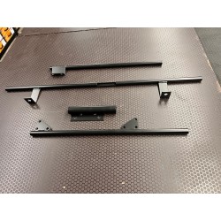 Set tubi passacavo 4 pezzi trattore Lamborghini | nero