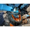 Kabelrohr Set 4-teilig für Lamborghini Traktor | schwarz gepulvert
