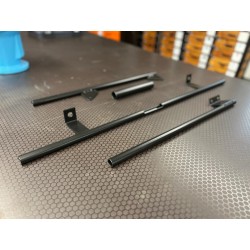 Set tubi passacavo 4 pezzi trattore Lamborghini | nero