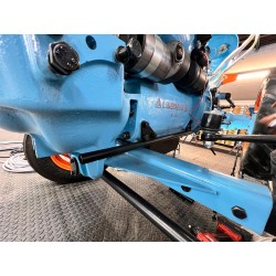 Kabelrohr Set 4-teilig für Lamborghini Traktor | schwarz gepulvert