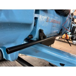 Kabelrohr Set 4-teilig für Lamborghini Traktor | schwarz gepulvert