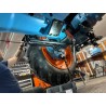 Kabelrohr Set 4-teilig für Lamborghini Traktor | schwarz gepulvert