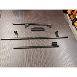 Set tubi passacavo 4 pezzi trattore Lamborghini | nero