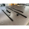 Set tubi passacavo 4 pezzi trattore Lamborghini | nero