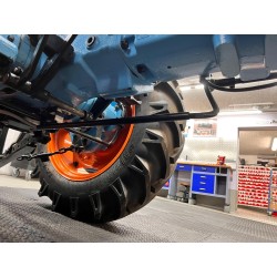 Set tubi passacavo 4 pezzi trattore Lamborghini | nero