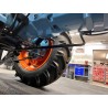 Set tubi passacavo 4 pezzi trattore Lamborghini | nero