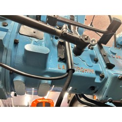 Kabelrohr Set 4-teilig für Lamborghini Traktor | schwarz gepulvert