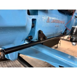 Kabelrohr Set 4-teilig für Lamborghini Traktor | schwarz gepulvert