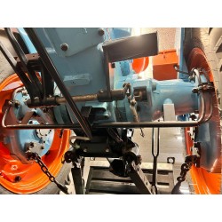 Kabelrohr Set 4-teilig für Lamborghini Traktor | schwarz gepulvert