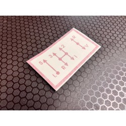 Schalthebelplan Aufkleber für Lamborghini 2R / 3352R – Traktormanufaktur