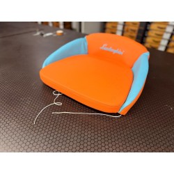 Cuscino arancione/blu per trattore Lamborghini – serie R