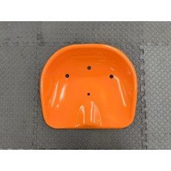 Orange Powder-Coated Seat – Durable Replacement for Lamborghini Tractors | Traktormanufaktur