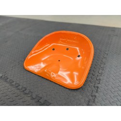 Seduta arancione verniciata a polvere – Ricambio per trattori Lamborghini | Traktormanufaktur