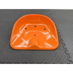 Seduta arancione verniciata a polvere – Ricambio per trattori Lamborghini | Traktormanufaktur