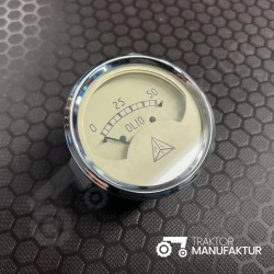 Oil Pressure Gauge 60 mm M10 for R & DL Series | Traktormanufaktur