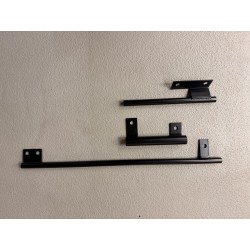 Lamborghini Trattori 4R Cable Conduit Set – 3-piece | black powder-coated