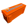 Lambo-Box Orange – Stahlblech mit "LAMBORGHINI" Prägung – Robust & langlebig