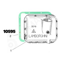 Guarnizione coperchio laterale motore | DL 25 / DL 30 / DL 30 Super
