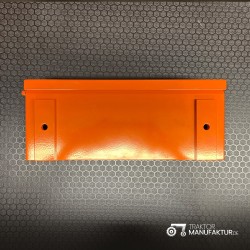 Lambo Box Orange – Steel Sheet with "LAMBORGHINI" Embossing – Durable & Secure