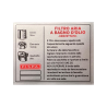 Adesivo filtro aria bagno d’olio F.I.S.P.A. | 70×90 mm