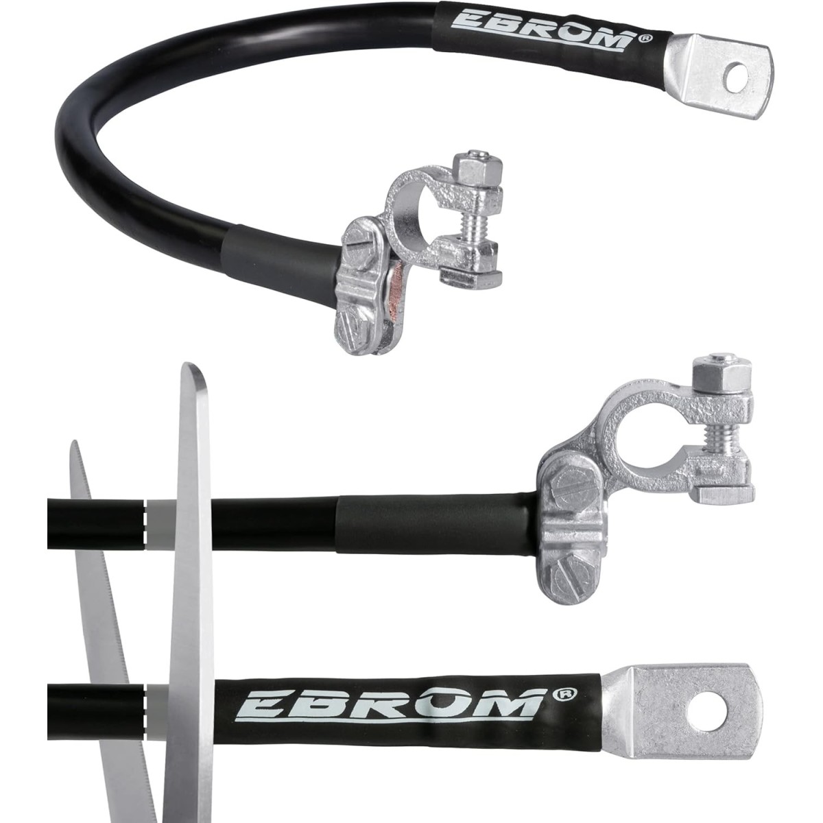 Battery Ground Cable 60 cm | Tractor & Vehicle