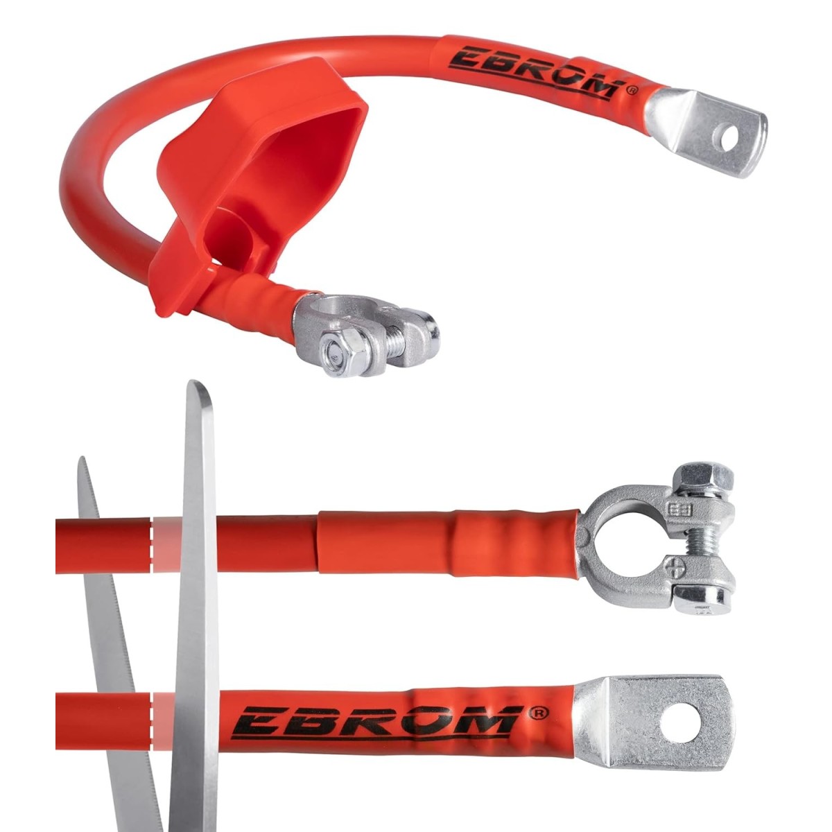 Batteriekabel Pluskabel 60 cm | 35 mm² | Traktor & Fahrzeug