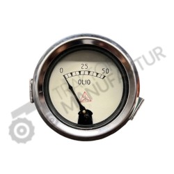 Oil Pressure Gauge v2 60 mm M10 for R & DL Series | Traktormanufaktur