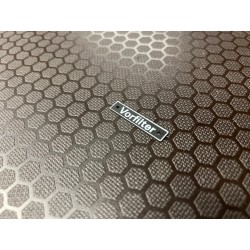 Targhetta Vorfilter 36,5x7,5 mm per trattore