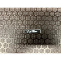 Targhetta Vorfilter 36,5x7,5 mm per trattore