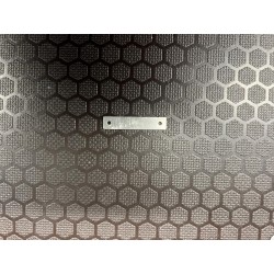 Targhetta Feinfilter 36,5x7,5 mm per trattore