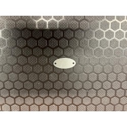 Targhetta Bosch corpo filtro 27x13 mm