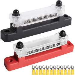 6-Way Terminal Strip Busbar for Tractor Electrics
