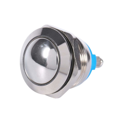 Drucktaster 19mm 12V flach | Hupen- & Startknopf