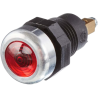 Kontrollleuchte geschraubt 12/24V Rot | Traktor-Ersatzteile