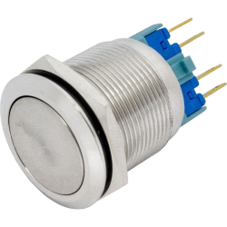 Drucktaster flach 22mm | IP65 | 250V 3A | Ersatzteil