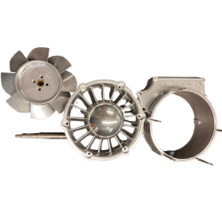 Lüfterrad mit Gehäuse 2R hochglanzverdichtet | Ersatzteile