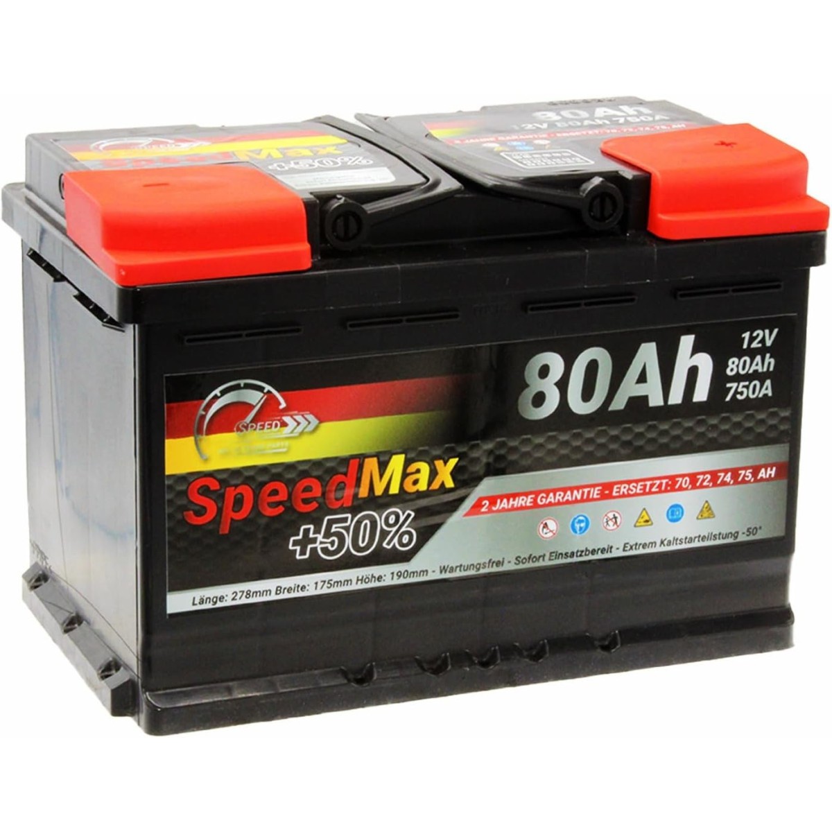 Buy Battery 12V 80AH 750A for Lamborghini Tractors
