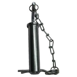 Oberlenkerbolzen 30mm mit Griff | Sicherungsbolzen 115mm