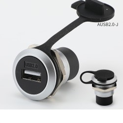 Presa da incasso USB 3.0 & Type-C con AUX per trattori