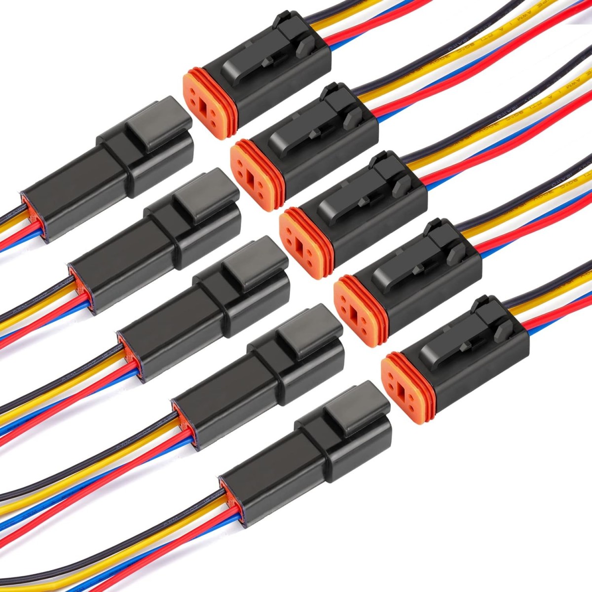 4-Pin Connector, 20cm Cable, IP67 | Tractor Spare Parts
