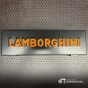 Lambo Box Black – Steel Sheet with "LAMBORGHINI" Embossing – Durable & Functional