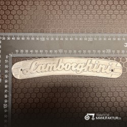 Lamborghini DL 30 Front Logo – Authentic Reproduction for a Perfect Restoration