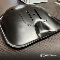 Seat Shell for Lamborghini R-Series – Black Powder-Coated, Durable Tractor Seat for Restoration