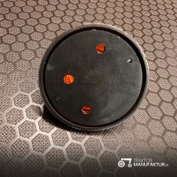 Orange Round Position Light 70 mm – For Lamborghini Vintage Tractors