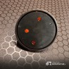 Orange Round Position Light 70 mm – For Lamborghini Vintage Tractors