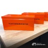 Werkzeugbox Traktormanufaktur orange gepulvert mit gelasertem Schriftzug | Exklusiv bei Traktormanufaktur