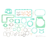 Engine Gasket Set 30-piece Lamborghini 2R – precision fit & durable